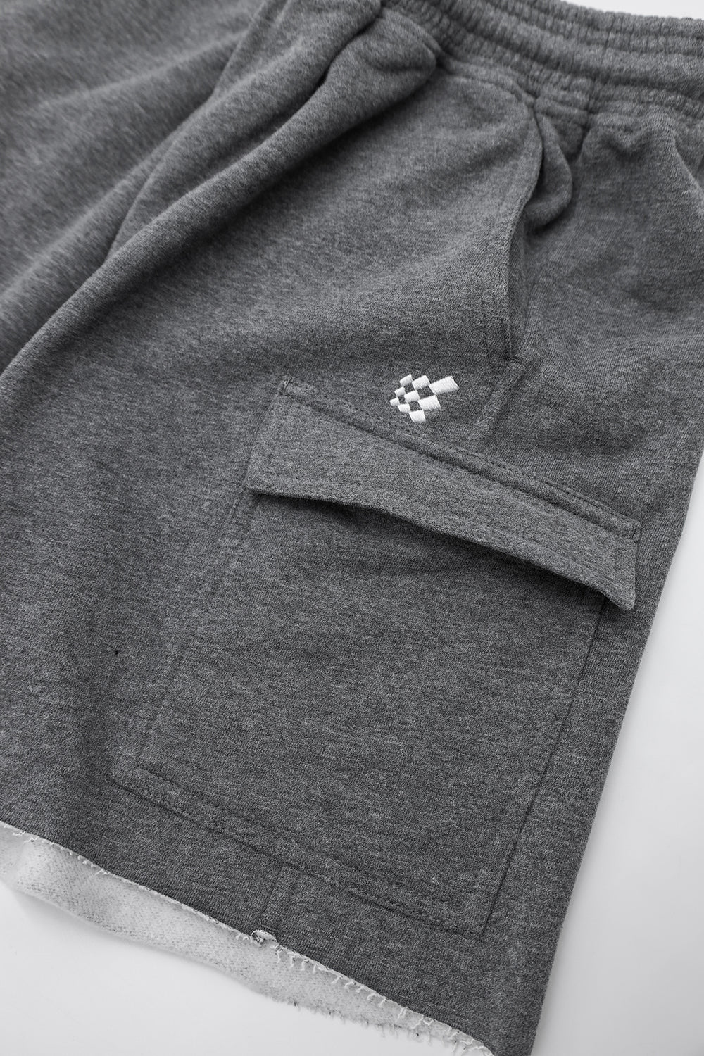 Men's Cargo Sweat Shorts - Dark Gray