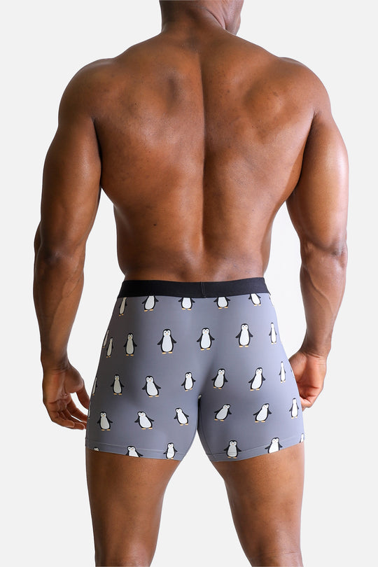 Men's Boxer Briefs - Penguins