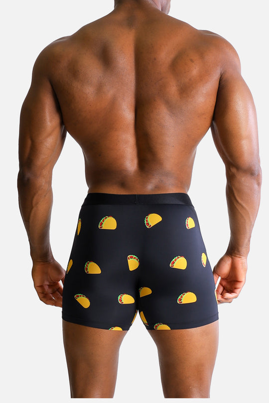 Men's Boxer Briefs - Tacos