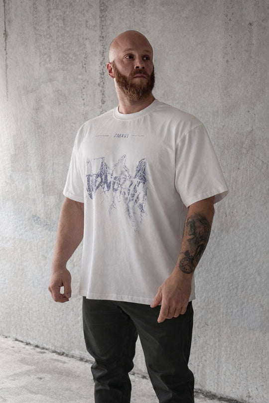 Vintage Oversized T-Shirt - Electric Logo