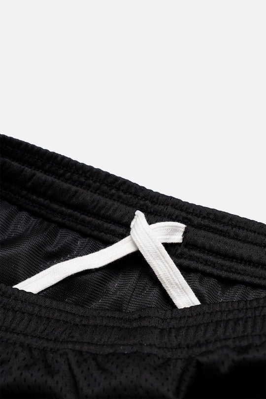 Jersey Mesh 7.5" Gym Shorts - Black