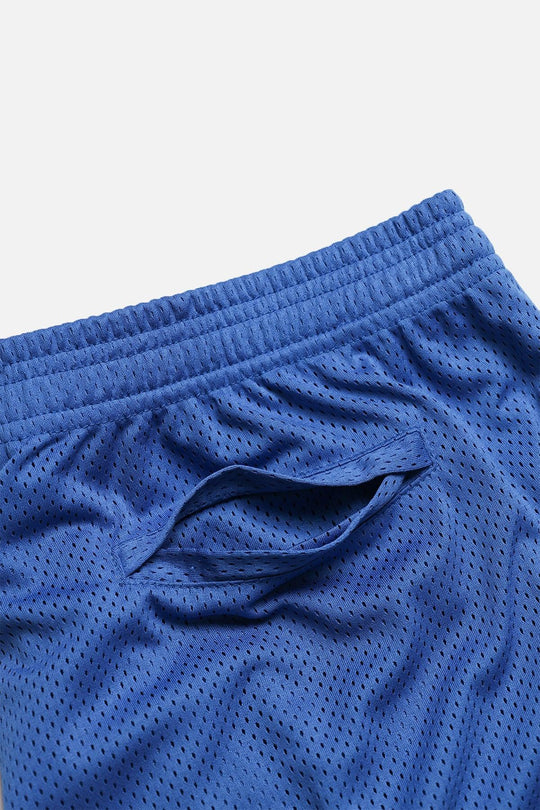 Jersey Mesh 7.5" Gym Shorts - Blue