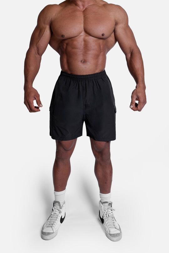 Trek 4.5" Cargo Shorts - Black