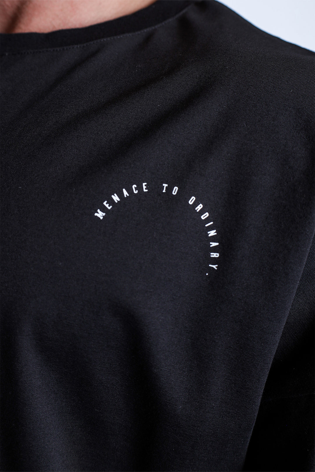 Energy Oversized T-Shirt - Black Menace to Ordinary