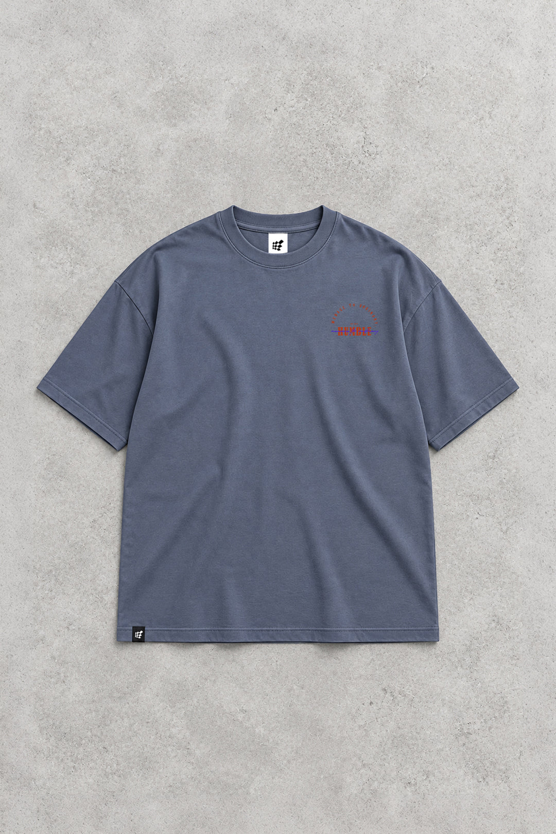 Energy Oversized T-Shirt - Humble Logo Dark Gray