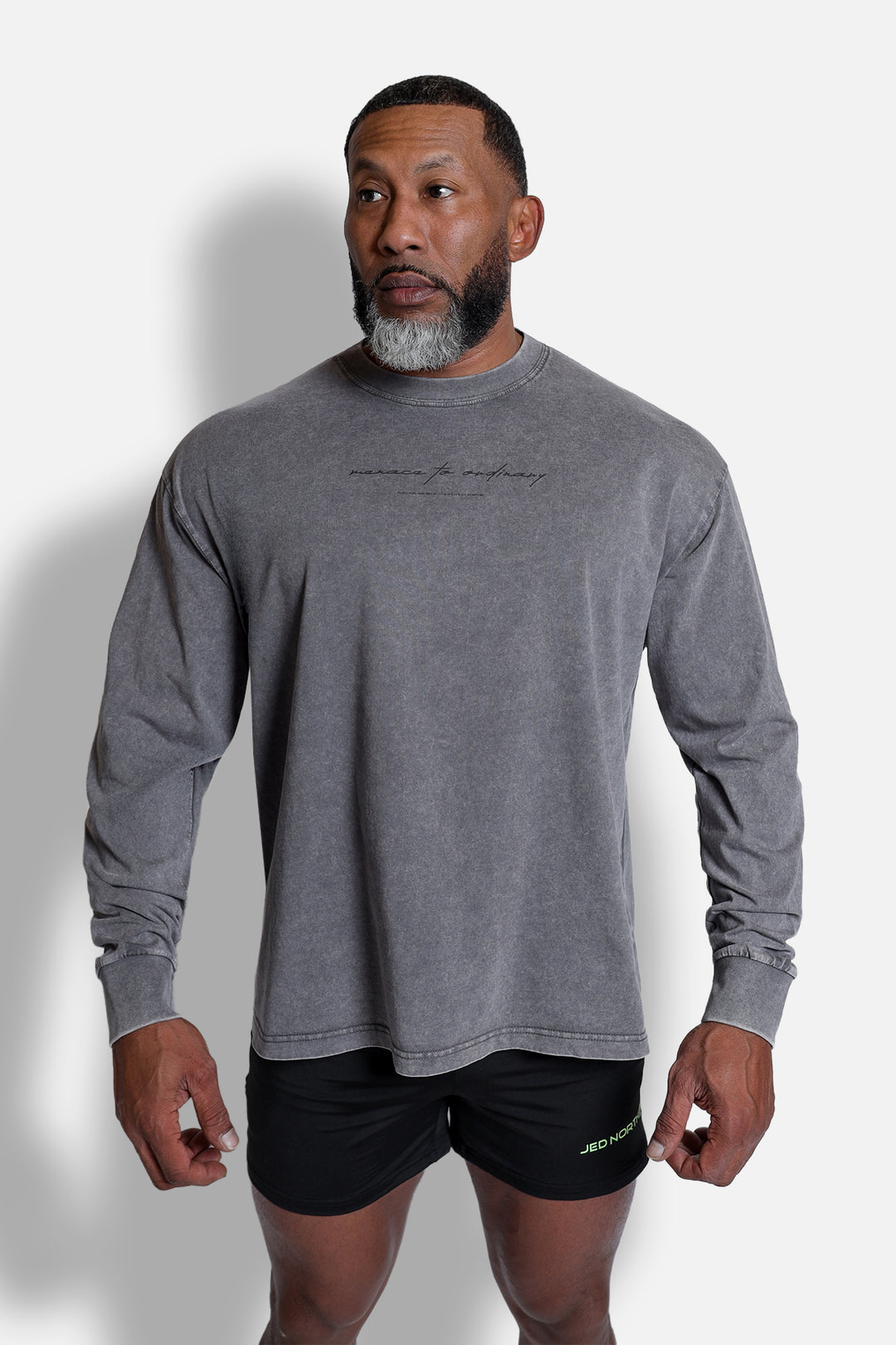 Vintage Wash Long Sleeve T-Shirt - Storm Gray