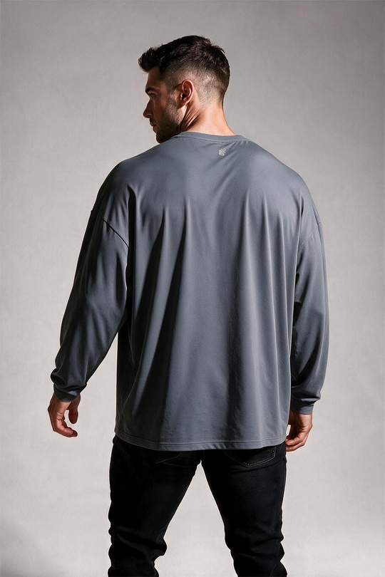 Base Performance Long Sleeve T-Shirt - Dark Gray