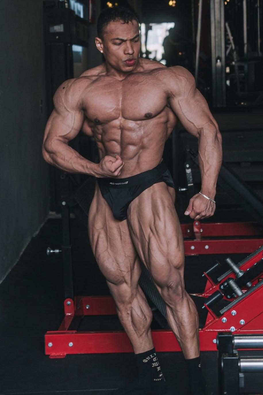 Men's Athletic Seamless Briefs 2-Pack - Black & Navy